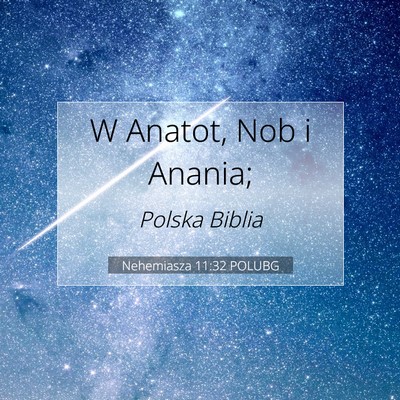 Nehemiasza 11:32 Werset Biblijny Wyjaśniony