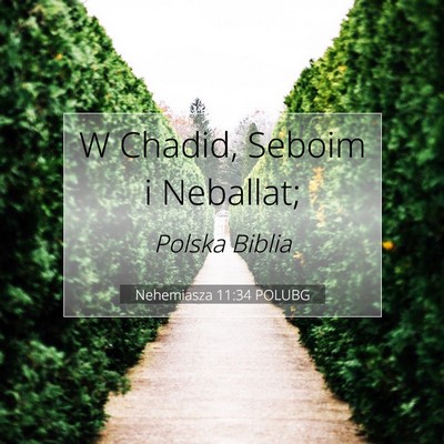 Nehemiasza 11:34 Werset Biblijny Wyjaśniony
