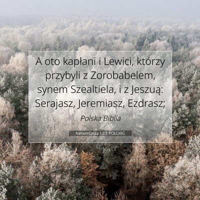 Nehemiasza 12:1 POLUBG Obraz Wersetu Biblijnego