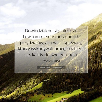 Nehemiasza 13:10 POLUBG Obraz Wersetu Biblijnego