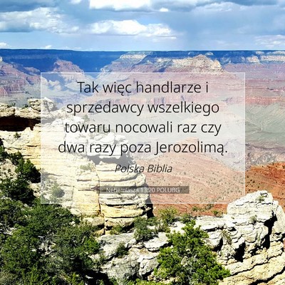 Nehemiasza 13:20 Werset Biblijny Wyjaśniony
