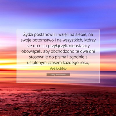 Estery 9:27 Werset Biblijny Wyjaśniony