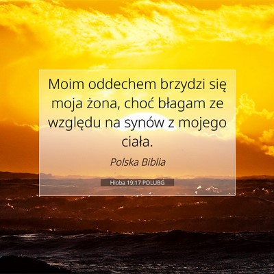 Hioba 19:17 POLUBG Obraz Wersetu Biblijnego