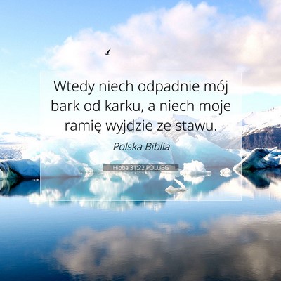 Hioba 31:22 Werset Biblijny Wyjaśniony