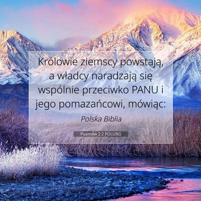Psalmów 2:2 POLUBG Obraz Wersetu Biblijnego