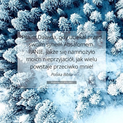 Psalmów 3:1 POLUBG Obraz Wersetu Biblijnego