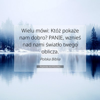 Psalmów 4:6 POLUBG Obraz Wersetu Biblijnego