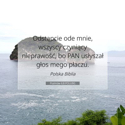 Psalmów 6:8 POLUBG Obraz Wersetu Biblijnego