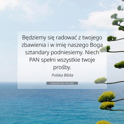 Psalmów 20:5 POLUBG Obraz Wersetu Biblijnego
