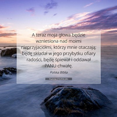 Psalmów 27:6 POLUBG Obraz Wersetu Biblijnego