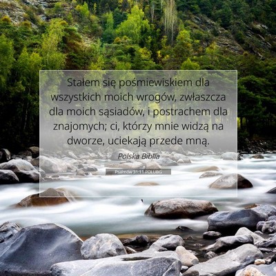 Psalmów 31:11 POLUBG Obraz Wersetu Biblijnego