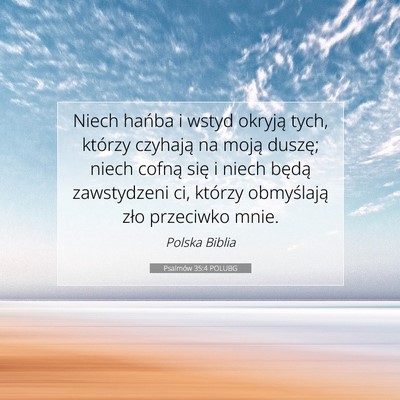 Psalmów 35:4 POLUBG Obraz Wersetu Biblijnego