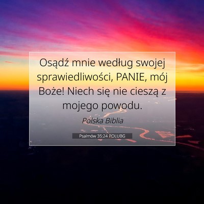 Psalmów 35:24 POLUBG Obraz Wersetu Biblijnego