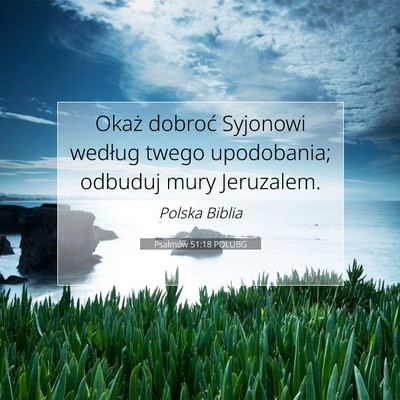 Psalmów 51:18 POLUBG Obraz Wersetu Biblijnego