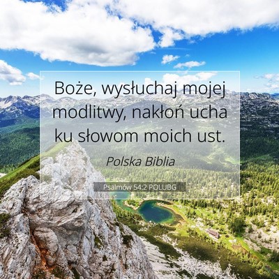 Psalmów 54:2 Werset Biblijny Wyjaśniony