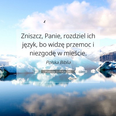 Psalmów 55:9 POLUBG Obraz Wersetu Biblijnego