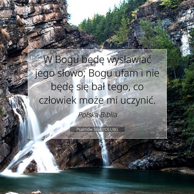 Psalmów 56:4 POLUBG Obraz Wersetu Biblijnego