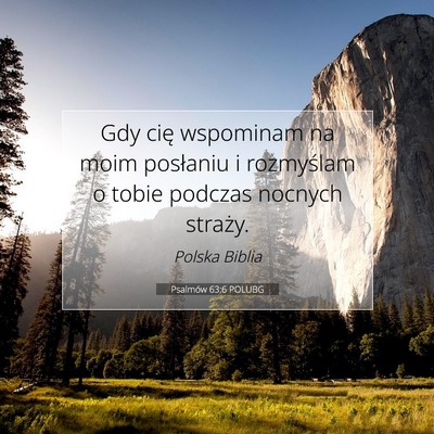 Psalmów 63:6 POLUBG Obraz Wersetu Biblijnego