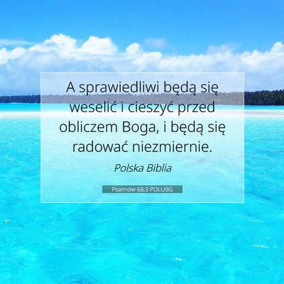 Psalmów 68:3 POLUBG Obraz Wersetu Biblijnego
