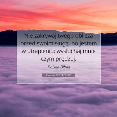 Psalmów 69:17 POLUBG Obraz Wersetu Biblijnego