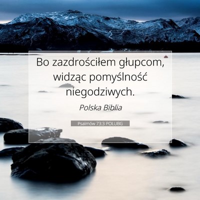 Psalmów 73:3 Werset Biblijny Wyjaśniony