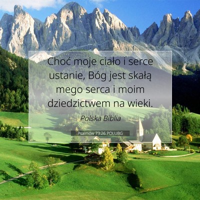 Psalmów 73:26 Werset Biblijny Wyjaśniony