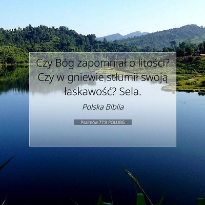 Psalmów 77:9 Werset Biblijny Wyjaśniony