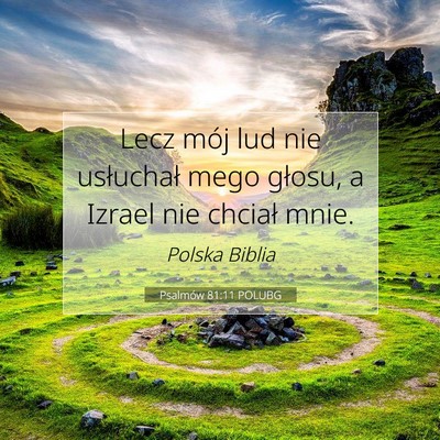 Psalmów 81:11 POLUBG Obraz Wersetu Biblijnego