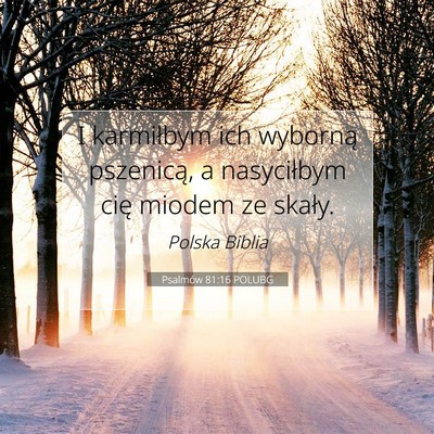 Psalmów 81:16 POLUBG Obraz Wersetu Biblijnego