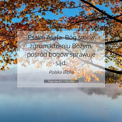 Psalmów 82:1 POLUBG Obraz Wersetu Biblijnego