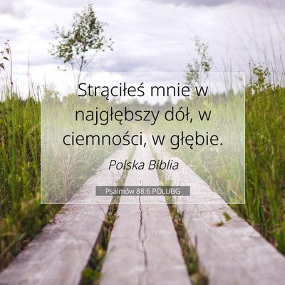 Psalmów 88:6 POLUBG Obraz Wersetu Biblijnego