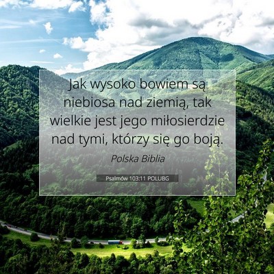Psalmów 103:11 POLUBG Obraz Wersetu Biblijnego