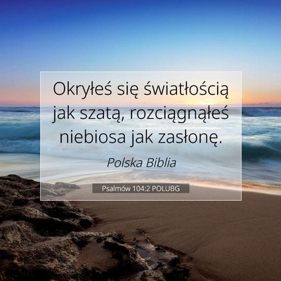Psalmów 104:2 POLUBG Obraz Wersetu Biblijnego