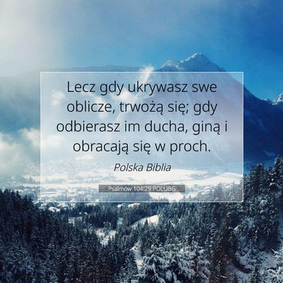 Psalmów 104:29 POLUBG Obraz Wersetu Biblijnego