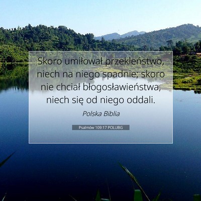 Psalmów 109:17 POLUBG Obraz Wersetu Biblijnego