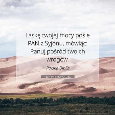 Psalmów 110:2 POLUBG Obraz Wersetu Biblijnego