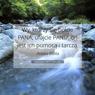 Psalmów 115:11 POLUBG Obraz Wersetu Biblijnego