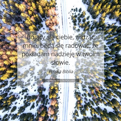 Psalmów 119:74 POLUBG Obraz Wersetu Biblijnego