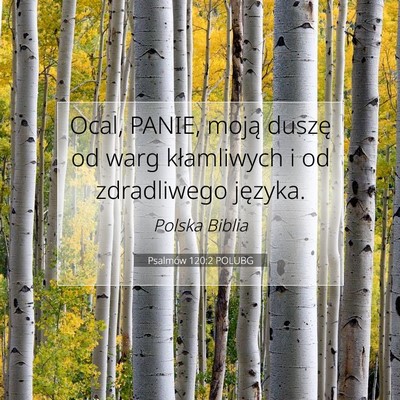 Psalmów 120:2 POLUBG Obraz Wersetu Biblijnego