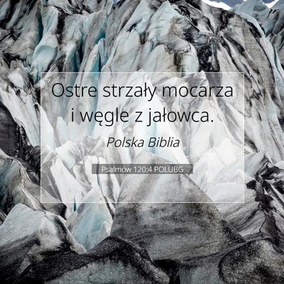 Psalmów 120:4 POLUBG Obraz Wersetu Biblijnego