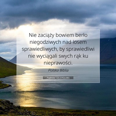 Psalmów 125:3 POLUBG Obraz Wersetu Biblijnego
