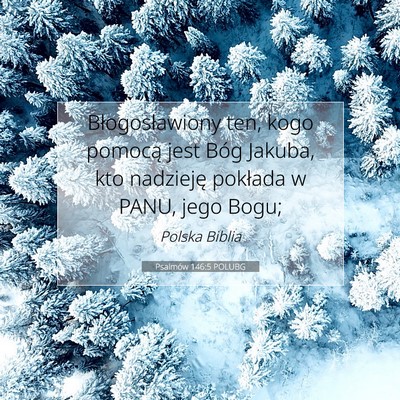 Psalmów 146:5 POLUBG Obraz Wersetu Biblijnego