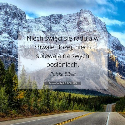 Psalmów 149:5 Werset Biblijny Wyjaśniony