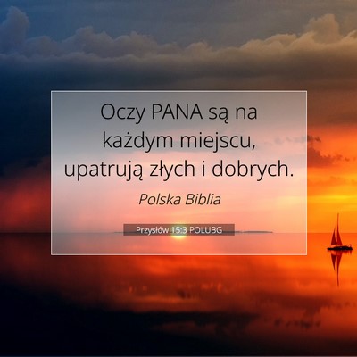 Przysłów 15:3 POLUBG Obraz Wersetu Biblijnego
