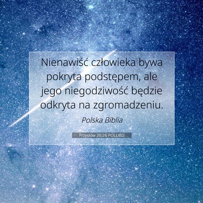 Przysłów 26:26 Werset Biblijny Wyjaśniony