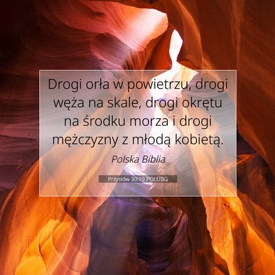 Przysłów 30:19 Werset Biblijny Wyjaśniony