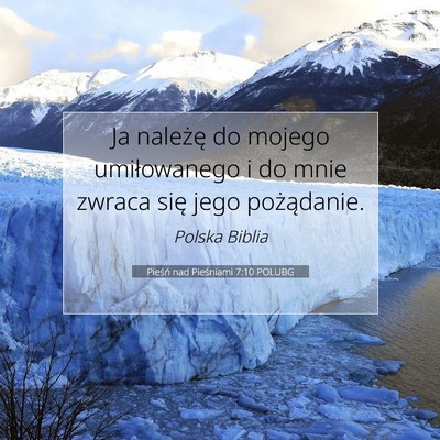 Pieśń nad Pieśniami 7:10 POLUBG Obraz Wersetu Biblijnego