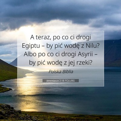 Jeremiasza 2:18 Werset Biblijny Wyjaśniony