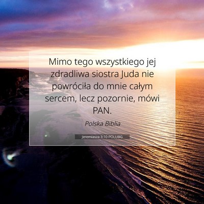 Jeremiasza 3:10 POLUBG Obraz Wersetu Biblijnego