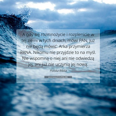 Jeremiasza 3:16 POLUBG Obraz Wersetu Biblijnego